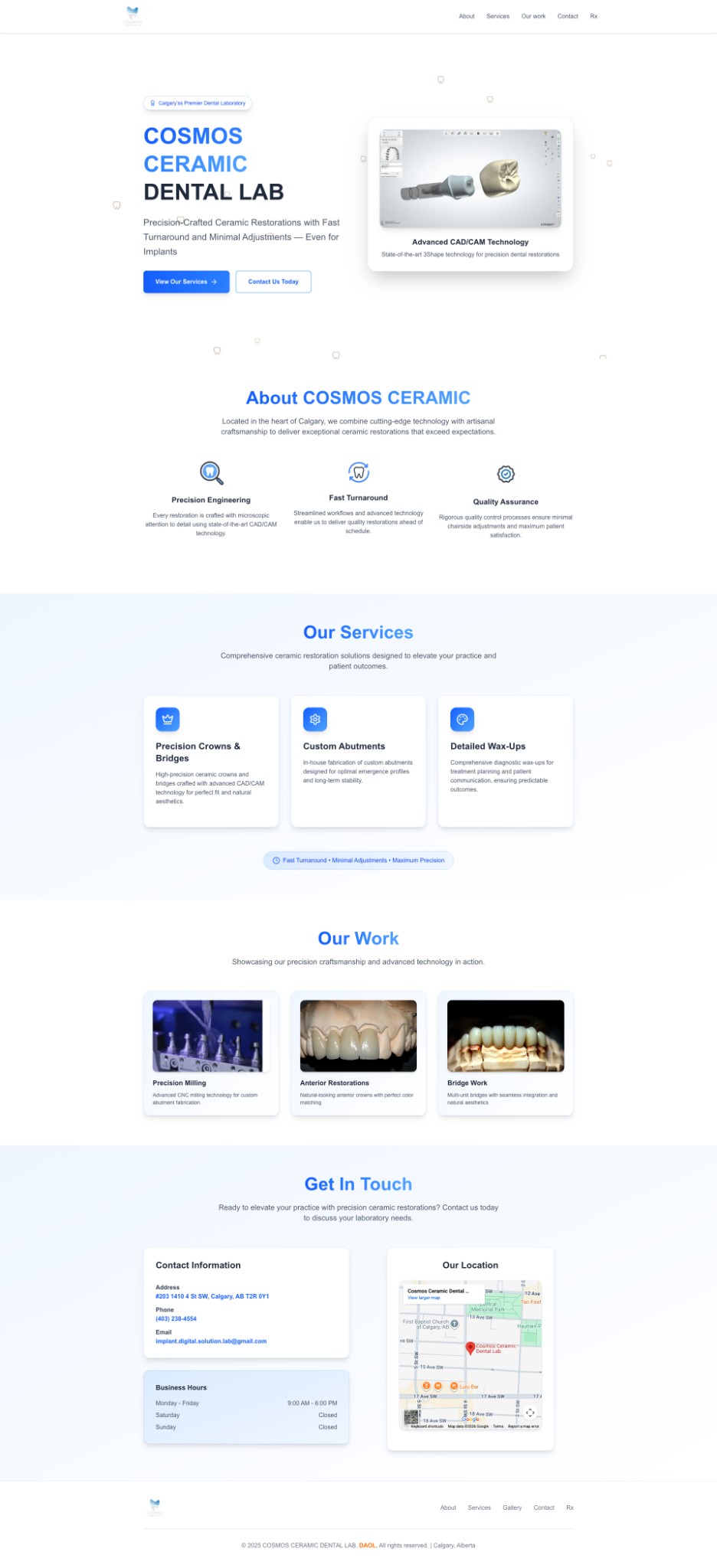 Cosmos Dental Lab Preview