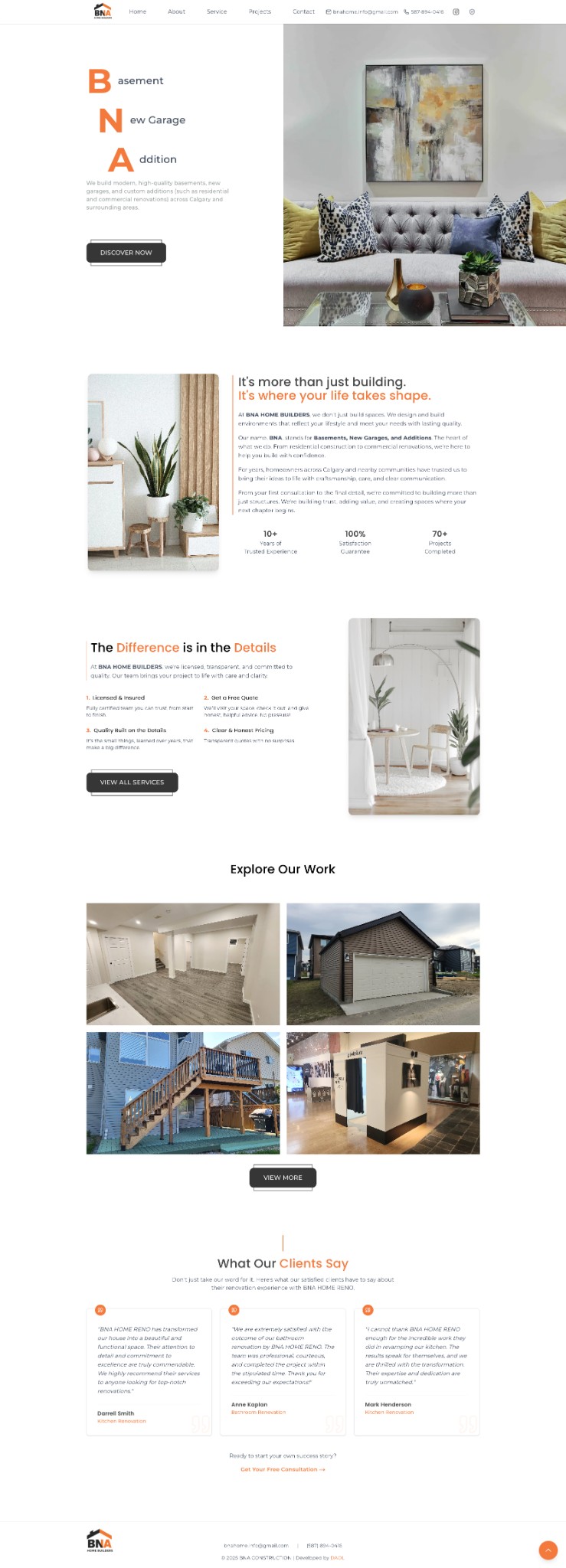 BNA Home Builders 미리보기